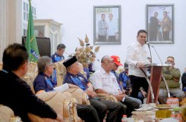 Peserta Temu Saudagar Dijamu Bupati Barru