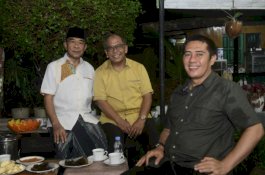 Ditemani Deng Ical, IAS Sowan ke Sejumlah Elite Politik di Selayar