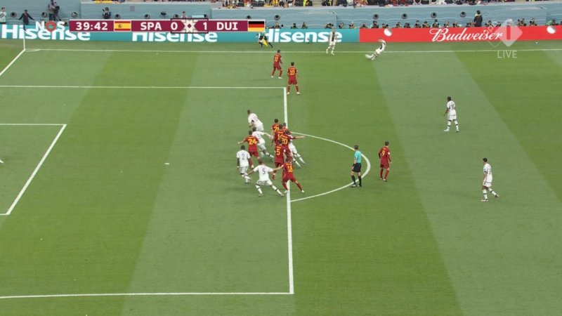 Spanyol vs Jerman, Satu Gol Dianulir di Babak Pertama 