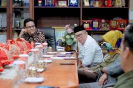 KPU Barru Sowan ke Bupati Minta Difasilitasi Perekrutan PPK dan PPS