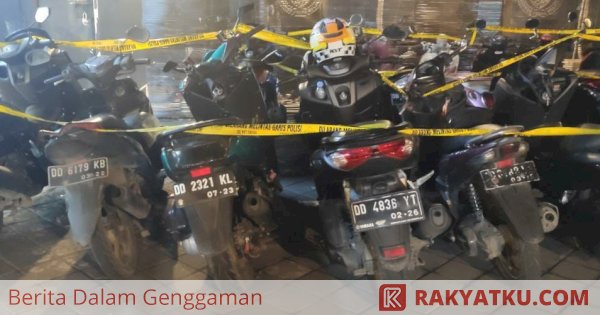 Puluhan Penjudi Ayam Ditangkap Resmob Polda Sulsel di Kecamatan Tamalate