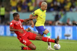 Brasil vs Swiss Berakhir Imbang di Babak Pertama