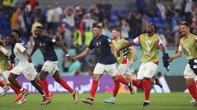 Timnas Prancis lolos ke 16 besar Piala Dunia 2022. (Foto: Reuters)