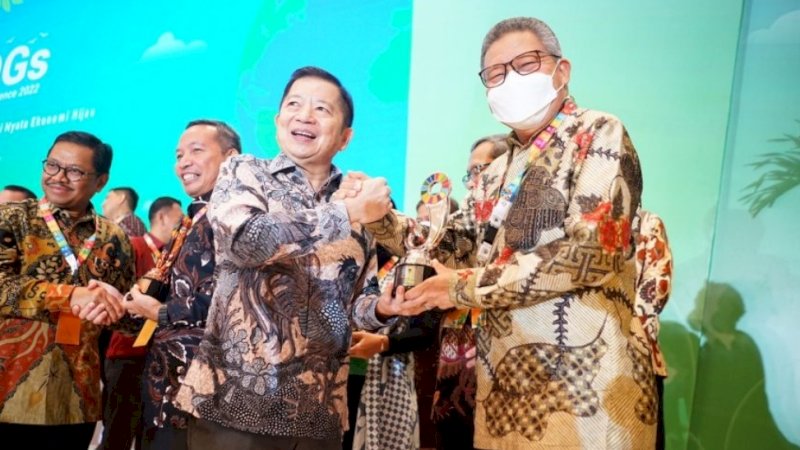 Parepare Raih Penghargaan Nasional TPB, Urutan ke-6 Terbaik Se-Indonesia