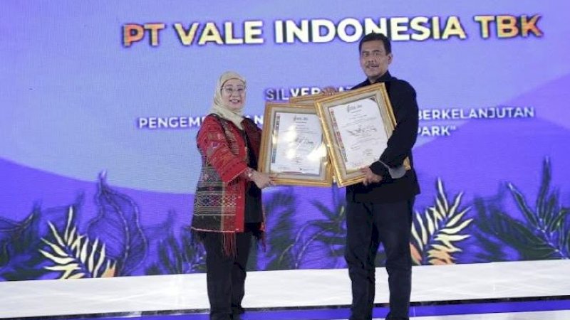Penghargaan diterima Senior Manager of Strategic Planning and Formalities, Oky Hermansyah, Selasa (22/11/2022), di Hotel Ritz Carlton, Jakarta.
