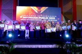 Pemkab Jeneponto Raih Predikat Cukup Informatif Anugerah Keterbukaan Informasi Publik