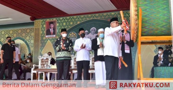 Dua Jam di Wajo, Amran Mahmud Sampaikan Terima Kasih untuk Wapres Berkenan Buka Muktamar As'adiyah