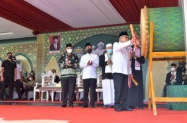 Dua Jam di Wajo, Amran Mahmud Sampaikan Terima Kasih untuk Wapres Berkenan Buka Muktamar As'adiyah