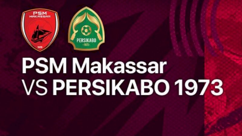 PSM Makassar vs Persikabo 1973 (Foto: Vidio.com)