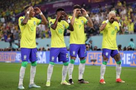 Brasil Pesta Gol ke Gawang Korea Selatan di Babak Pertama