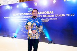 P2DD Provinsi Sulsel Raih Penghargaan Provinsi Terbaik di KTI
