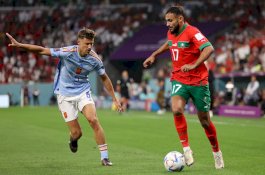 Maroko vs Spanyol Bermain Imbang di Babak Pertama