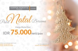 Hotel Harper Perintis Makassar Tawarkan Paket Libur Natal Hanya Rp75 ribu