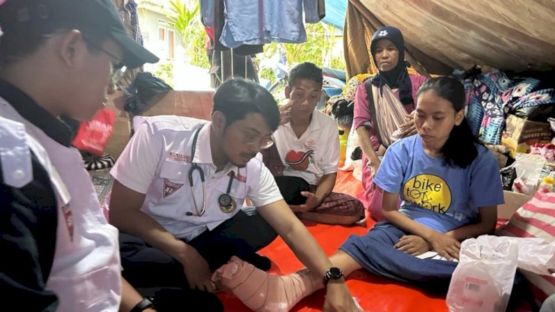 Penanganan korban gempa bumi Kabupaten Cianjur, Jawa Barat. Jajaran Pemerintah Kota (Pemkot) Makassar diimbau mengumpulkan dana untuk membantu korban.