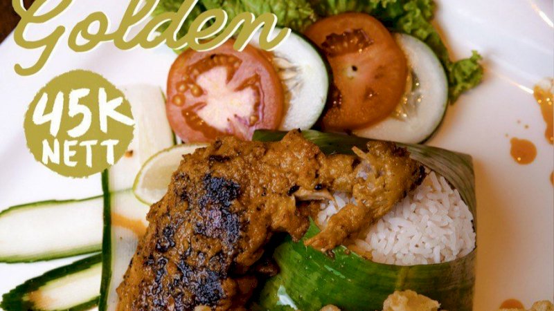 Ayam Bakar Golden, Jadi Menu Favorit Bulan November Hotel Golden Tulip Essential Makassar