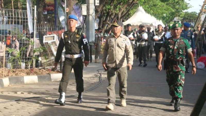 Rapat Koordinasi Persiapan Pengamanan F8 Dilaksanakan di Satpol PP Makassar