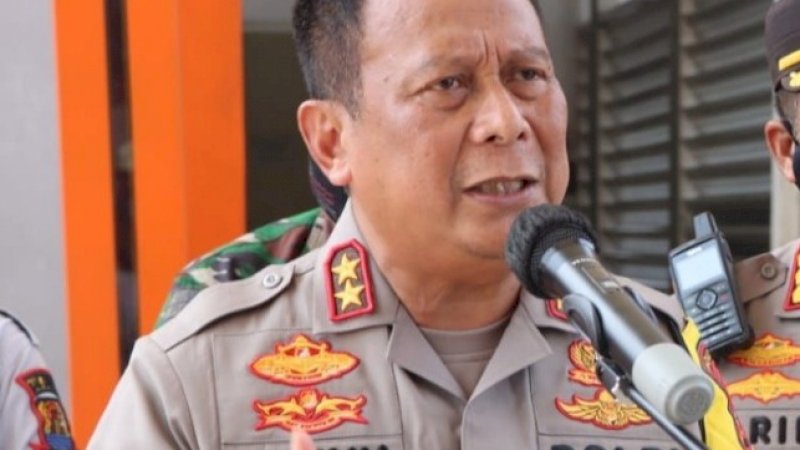 Kepala Kepolisian Daerah (Kapolda) Jawa Barat Inspektur Jenderal Polisi Suntana.