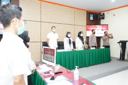 Managemen RSUD Andi Makkasau Terima Tim Penilai Kinerja Satpam