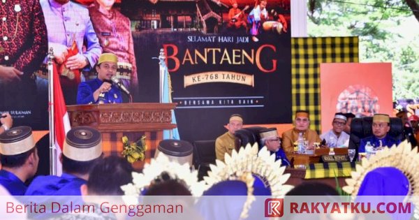 Hari Jadi Ke-768 Bantaeng, Gubernur Sulsel Dorong Pembangunan dan Pertumbuhan Ekonomi