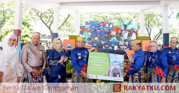 Masjid Raya Bantaeng Dapat Bantuan Rp800 Juta dari Gubernur Sulsel