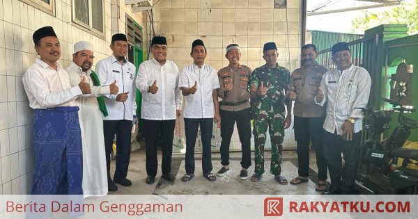 Rudianto Lallo Hadiri Peletakan Batu Pertama Renovasi Masjid Ihyatul Jamaah Lembo