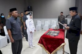 Lantik 15 Pejabat, Bupati Sidrap: Perbaiki Niat, Jangan karena Mau Dilihat
