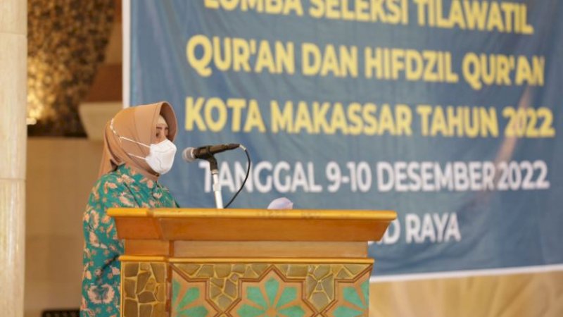Ketua Tim Penggerak (TP) Pemberdayaan Kesejahteraan Keluarga (PKK) Makassar, Indira Jusuf Ismail.