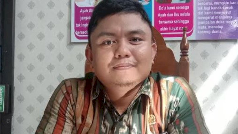 Panitera Muda Hukum PA Barru, Muhammad Fajar.