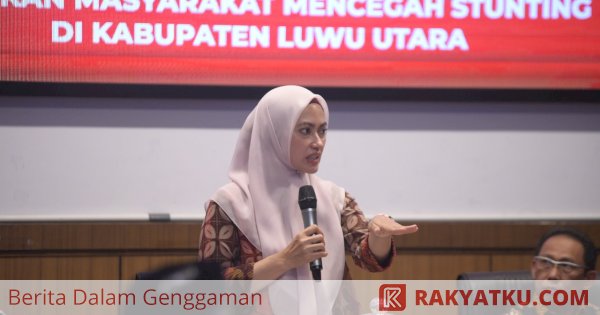 Bupati Luwu Utara Apresiasi Tenaga Pendamping Gizi Desa yang Berhasil Tekan Angka Stunting