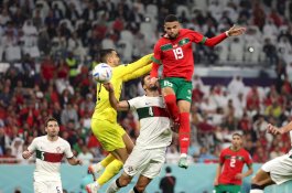 Maroko Unggul 1-0 Dari Portugal di Babak Pertama