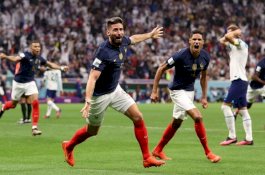 Skor Prancis vs Inggris 2-1, Mbappe dan Kawan-kawan ke Semi Final