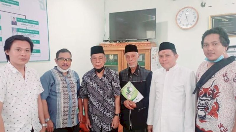 Para pengurus Badan Amil Zakat Nasional (Baznas) Kabupaten Barru.
