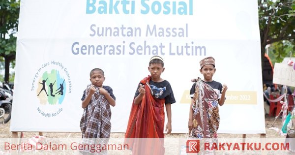 PT Vale Gelar Sunatan Massal untuk Generasi Sehat Luwu Timur