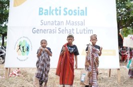 PT Vale Gelar Sunatan Massal untuk Generasi Sehat Luwu Timur