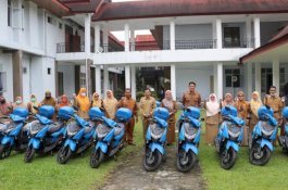 20 KB Extension di Luwu Utara Terima Kendaraan Operasional