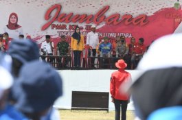Jumbara III PMR Resmi Ditutup, lni Pesan Bupati Luwu Utara