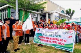 Hari Amal Bakti Ke-77, Bupati Wajo Buka Porseni dan Perkemahan Moderasi Madrasah