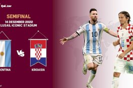 Jadwal Laga Semifinal Argentina vs Kroasia, Rekor Pertemuan Kedua Tim Sama-sama Perkasa