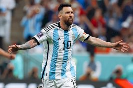 Cetak Gol Lawan Kroasia, Messi Samai Gol Mbappe di Piala Dunia 2022