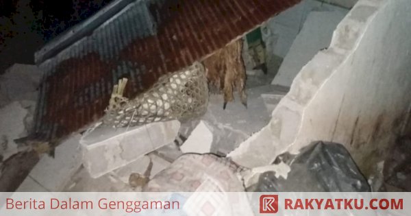 Sebanyak 34 Rumah Warga Karangasem Rusak Pasca Gempa M5,2