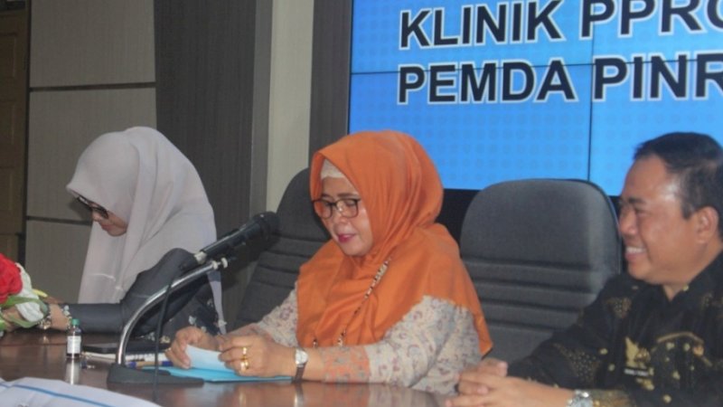 DP3A-Dalduk KB Sulsel Fasilitasi Coaching PPRG dan Pemenuhan Indaktor APE Kabupaten Pinrang