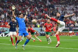 Laga Baru Dimulai Prancis Langsung Cetak Gol ke Gawang Maroko