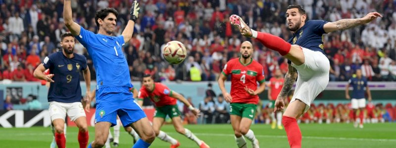 Laga Baru Dimulai Prancis Langsung Cetak Gol ke Gawang Maroko