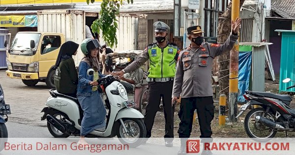 Jelang Natal dan Tahun Baru, Satlantas Polres Jeneponto Tertibkan Penggunaan Knalpot Brong