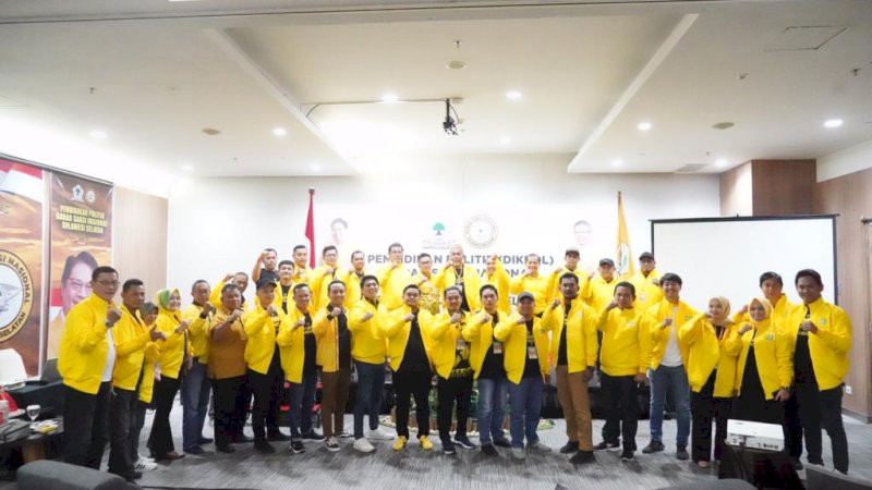 Pendidikan Politik dan Rapat Koordinasi Daerah Badan Saksi Nasional Partai Golkar Ditutup Dengan Resmi 