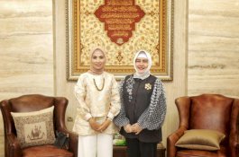 Indira Yusuf Ismail Kenalkan Lorong Wisata kepada Kabid Manajemen Dekranas Pusat