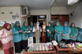 Rombongan Dekranas Pusat Kunjungi Lorong PKK dan Lorong Wisata