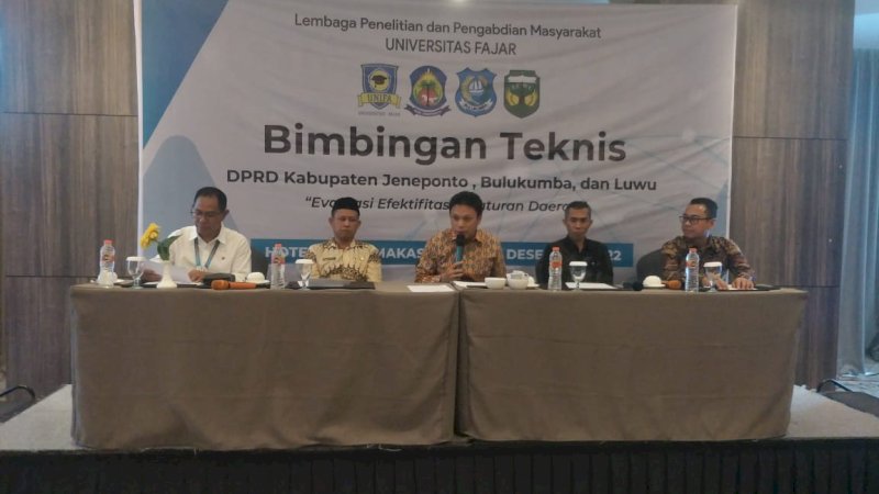 Ketua DPRD Jeneponto dan Anggota Hadir Bimtek di Makassar