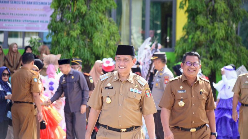 Bupati Wajo, Bacakan Sambutan Presiden RI, Bela Negara  Tanggungjawab Bersama