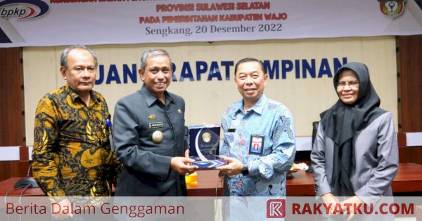 Bupati Wajo Didampingi Sekda, Terima Kunjungan Kepala Perwakilan BPKP Sulsel